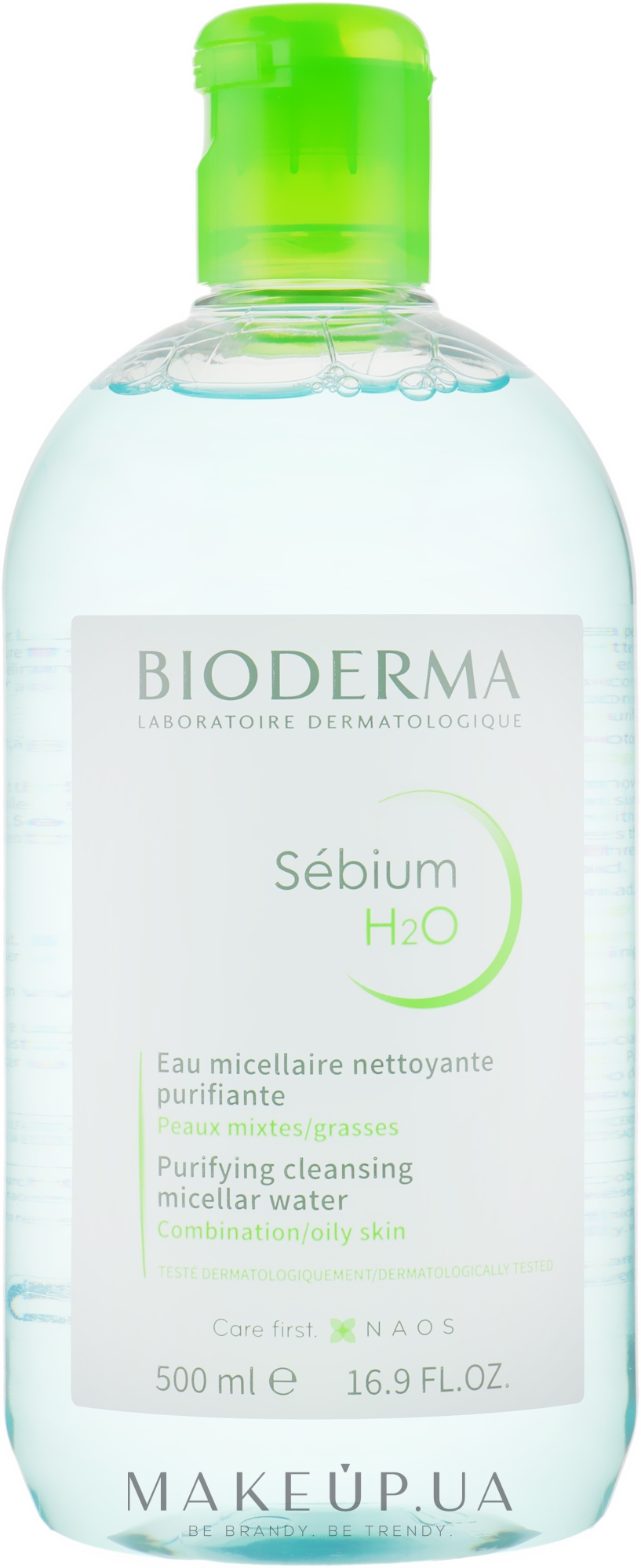 Мицеллярный лосьон - Bioderma Sebium H2O Micellaire Solution — фото 500ml