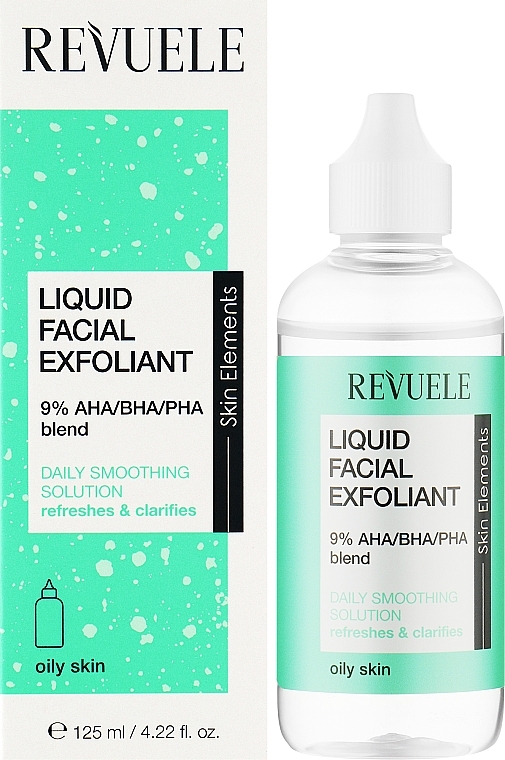 Рідкий ексфоліант для обличчя - Revuele Liquid Facial Exfoliant 9% Aha/Pha Blend — фото N2