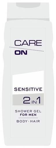 Гель для душу 2 в 1 - Care On Sensitive Gel Shower — фото N1