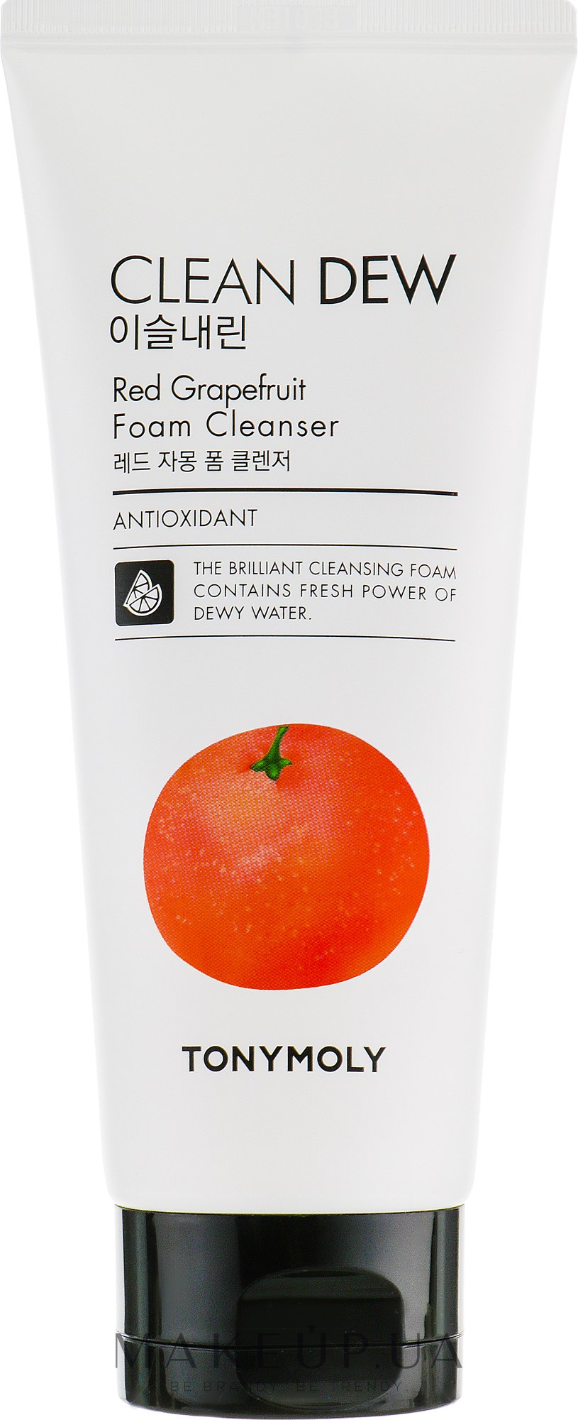 Пенка для умывания, грейпфрут - Tony Moly Clean Dew Foam Cleanser Grapefruit — фото 180ml