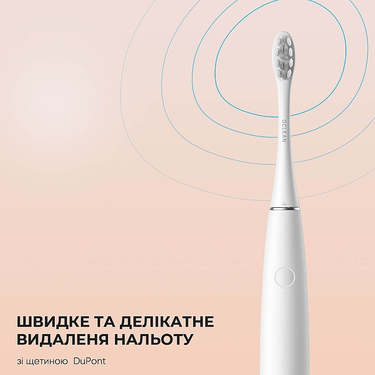 Електрична зубна щітка Oclean Air 2T White, футляр, настінне кріплення - Oclean Air 2T Electric Toothbrush White — фото N10