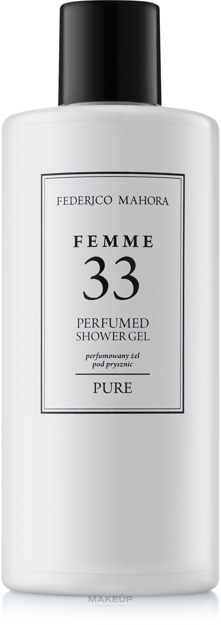 Federico Mahora Pure 33 Femme - Парфюмированный гель для душа — фото 300ml
