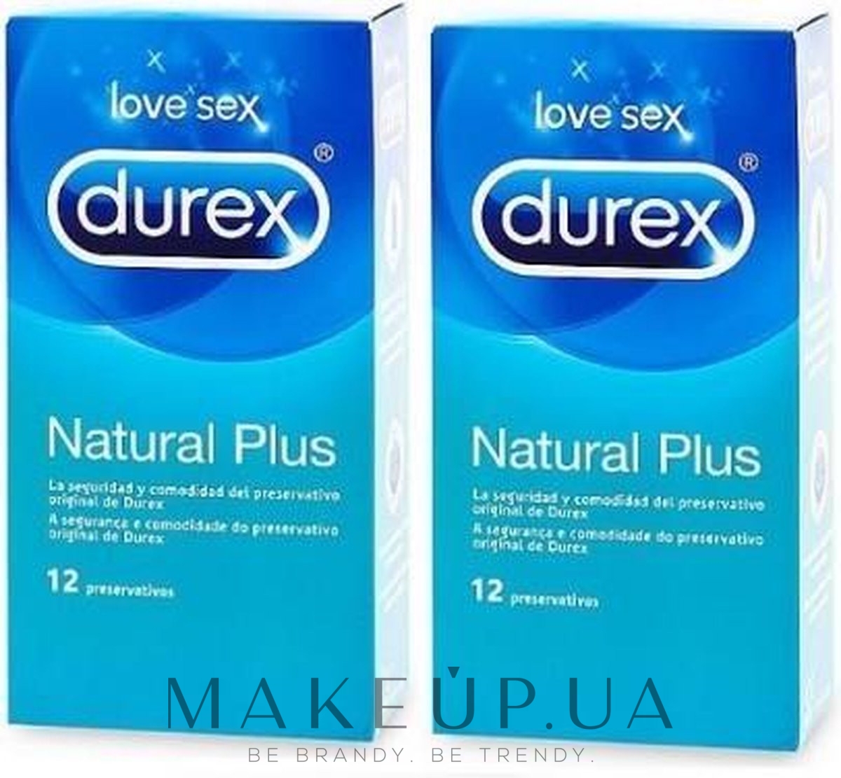 Презервативи 24 шт Durex Love Sex Natural Plus купити за найкращою ціною в Україні Makeup Ua