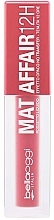 Парфумерія, косметика Рідка матова помада для губ - Bellaoggi Mat Affair 12H Liquid Lipstick