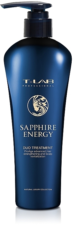 Кондиционер для укрепления волос - T-LAB Professional Sapphire Energy Duo Treatment