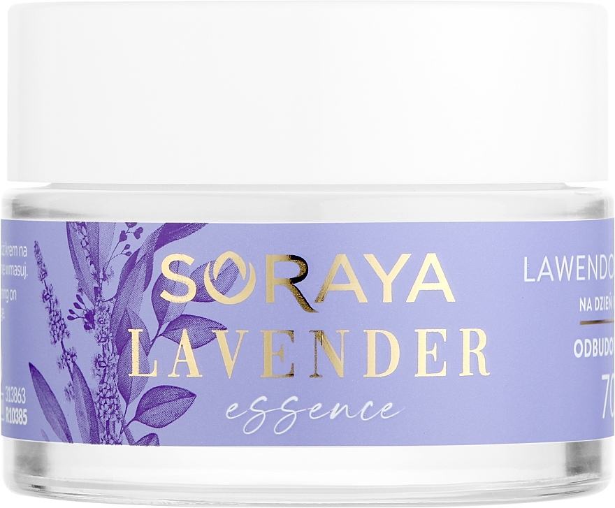 Відновлювальний крем для обличчя з лавандою 70+ - Soraya Lavender Essence