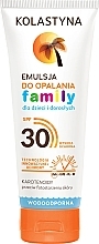 Емульсія для засмаги для всієї родини - Kolastyna Family Suncare Emulsion SPF 30 — фото N2