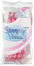 Парфумерія, косметика Одноразові станки для гоління, 8 шт. - Gillette Venus3 Simply