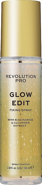 Фиксатор для макияжа - Revolution Pro Glow Edit Setting Spray — фото N1