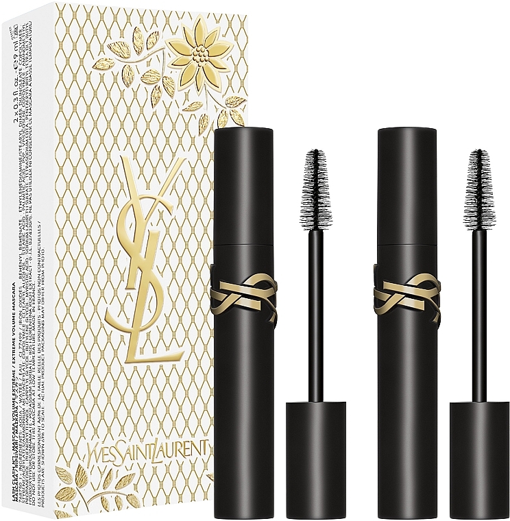 Набор для макияжа - Yves Saint Laurent Lash Clash Duo (mascara/2x9ml) — фото N1