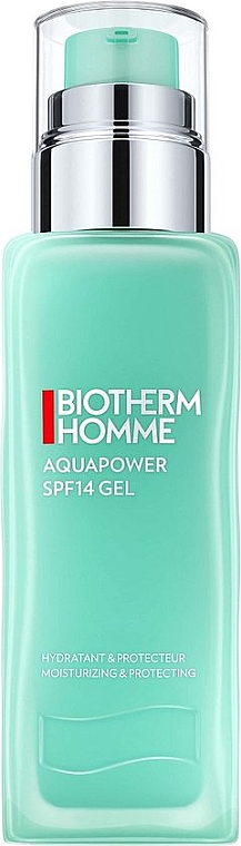 Увлажняющий и защитный гель для лица - Biotherm Homme Aquapower SPF14 Gel Moisturizing & Protecting — фото N1