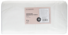 Одноразові неткані перфоровані рушники, 70х50 см - Lussoni Nonwoven Perforated Towels — фото N1