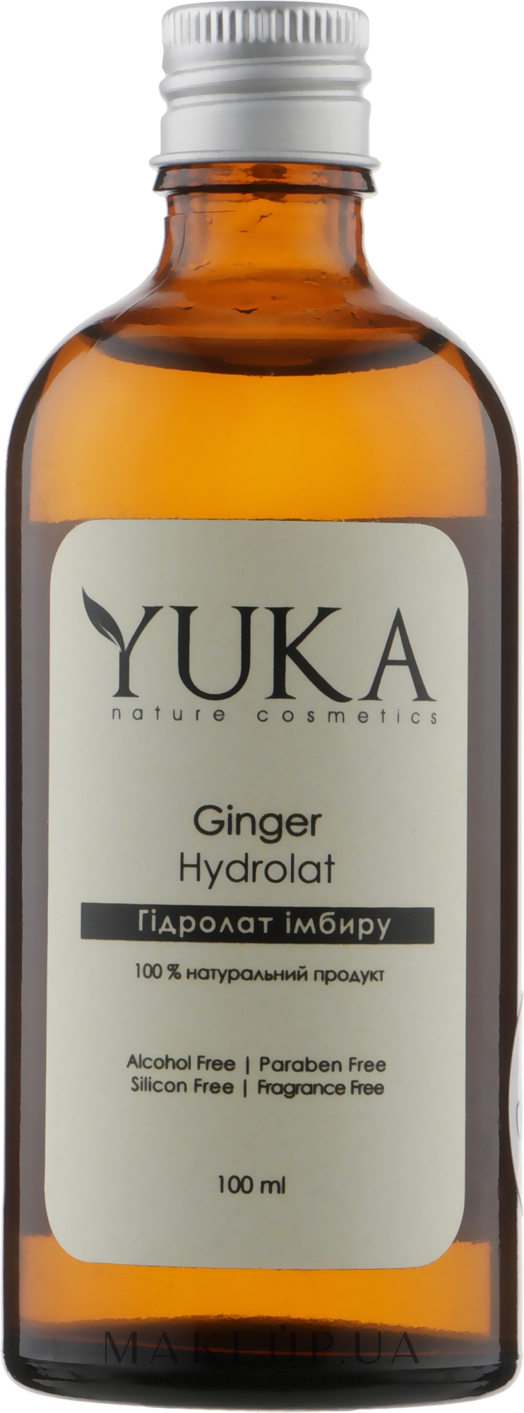 Гідролат імбиру - Yuka Hydrolat Ginger — фото 100ml