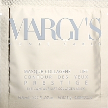 Коллагеновые лифтинг-патчи для контура глаз - Margys Monte Carlo Eye Contour Lift Collagen Mask — фото N1