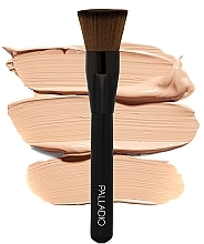 Духи, Парфюмерия, косметика Кисть кабуки - Palladio Kabuki Flat Foundation Brush