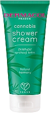 Заспокійливий крем для душу - Dermacol Cannabis Soothing Shower Cream — фото N1
