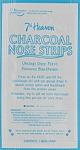 Очищувальні смужки для носа "Деревне вугілля" - 7th Heaven Charcoal Pore Strips — фото N4