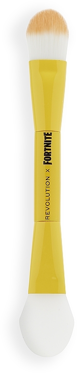 Пензлик для нанесення масок - Makeup Revolution X Fortnite Peely Masking Brush — фото N2