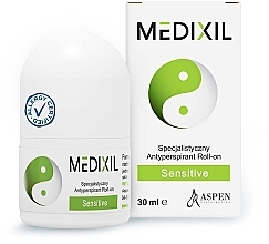 Антиперспирант для чувствительной кожи - Medixil Sensitive Antyperspirant Roll-On — фото N1