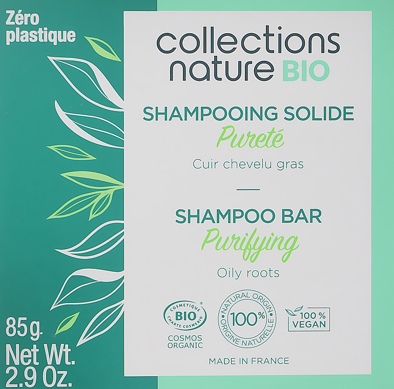 Твердий шампунь очищувальний - Eugene Perma Collections Nature Bio Organic Solid Shampoo Purifying — фото N1