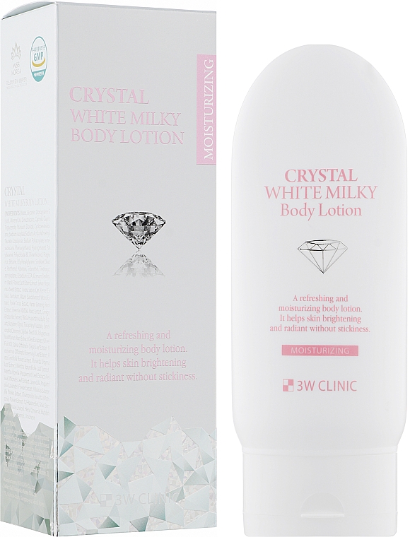Лосьон для тела "Питательный" - 3W Clinic Crystal White Milky Body Lotion  — фото N2