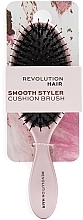 Щітка для волосся з подушечкою, рожеве золото - Revolution Haircare Smooth Styler Cushion Hairbrush — фото N4