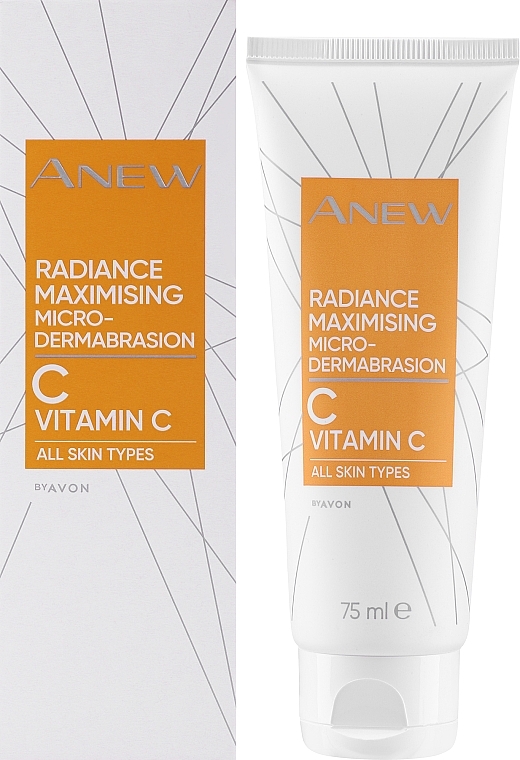 Освітлювальний пілінг-мікродермабразія  для обличчя з вітаміном С - Avon Anew Vitamin C Radiance Maximising Micro-Dermabrasion — фото N1