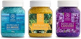 Парфумерія, косметика Набір - Aromatic Bath Salt (salt/3*400g)