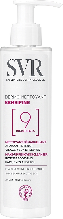 Очищающий крем-гель - SVR Sensifine Dermo Nettoyant Make-up Removing Cleanser