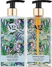 Набір - Vivian Gray Wild Orchid (h/soap/350ml + h/lot/350ml) — фото N2