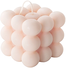 Духи, Парфюмерия, косметика Свеча большая, розовая - Mohani 100% Natural Canola Waax Bubble Candle