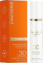 Сонцезахисний крем для обличчя - Lancaster Sun Perfect Sun Illuminating Cream SPF 30 — фото N3