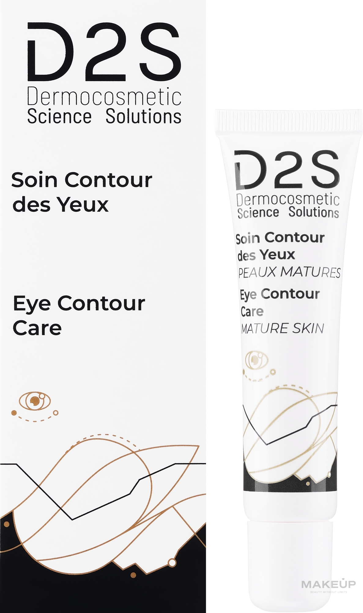 Гель-крем для контура глаз - D2S Anti Ageing Eye Contour Care — фото 15ml