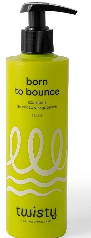 Шампунь для кучерявого волосся - Twisty Born to Bounce Shampoo — фото N1