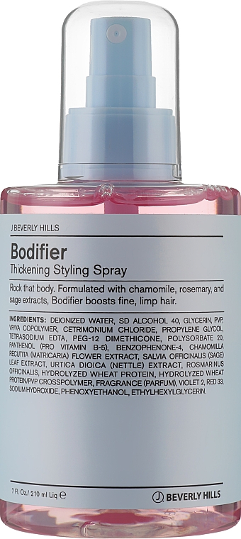 Спрей для увеличения объема волос - J Beverly Hills Bodifier Thickening Styling Spray — фото N2