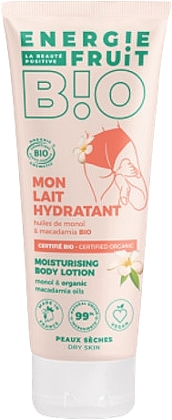 Молочко для тела увлажняющее - Energie Fruit Moisturising Body Milk Monoi & Macadamia Oils — фото N1