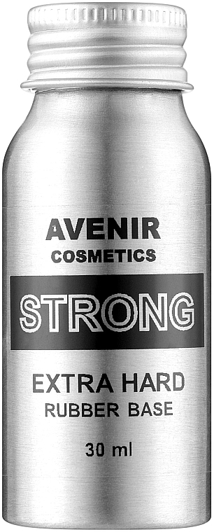 База для гель-лака каучуковая - Avenir Cosmetics Extra Hard Rubber Base