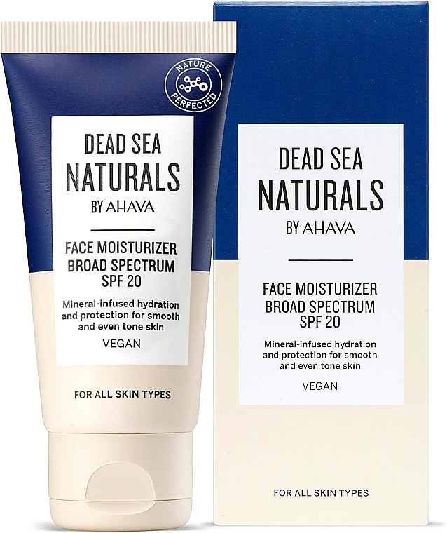 Крем для обличчя - Ahava Dead Sea Naturals Face Moisturizer SPF20 — фото N2