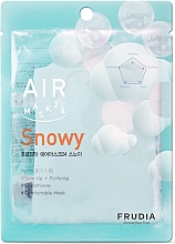 Оновлювальна кремова маска для обличчя - Frudia Air Mask 24 Snowy — фото N1