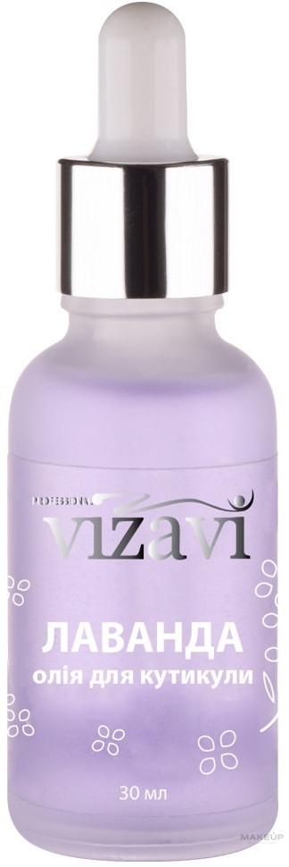 Олія для кутикули "Лаванда" - Vizavi Professional  — фото 30ml