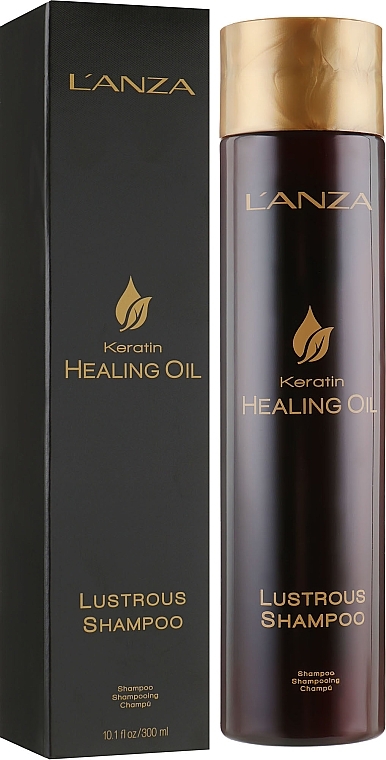 УЦЕНКА Шампунь для сияния волос - L'Anza Keratin Healing Oil Lustrous Shampoo * — фото N6