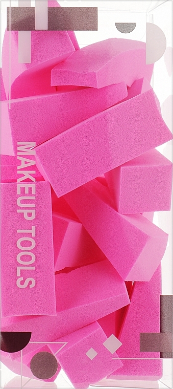 Набор спонжей для макияжа , PF-248, розовые - Puffic Fashion  — фото N1