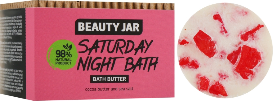 Масло для ванны - Beauty Jar Saturday Night Bath Bath Butter — фото N1