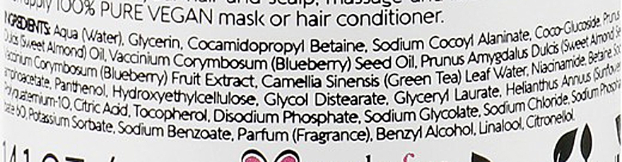 Шампунь для окрашенных волос - Bielinda 100% Pure Vegan Shampoo — фото N3