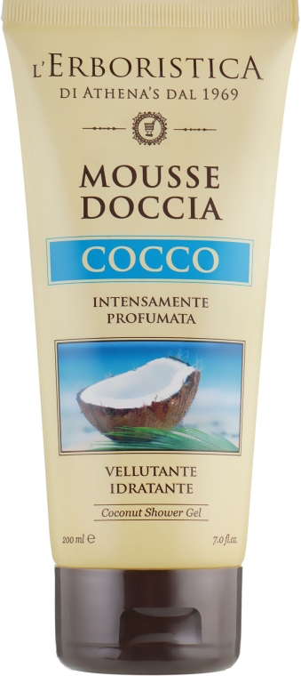 Мус для душу - Athena's Erboristica Shower Mousse Coconut