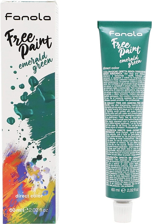 Безаммиачная крем-краска для волос - Fanola Free Paint Direct Colour — фото N2