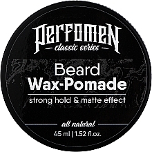 Духи, Парфюмерия, косметика Віск-помада для бороди - Perfomen Classic Series Beard Wax-Pomade Strong Hold & Matte Effect