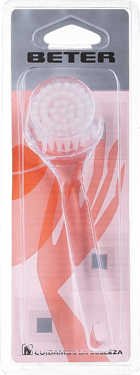 Щетка для очищения и массажа лица, прозрачная - Beter Facial Massage Brush — фото N1