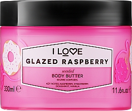 Масло для тіла "Глазурована малина" - I Love Glazed Raspberry Body Butter — фото N3