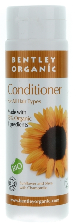 Кондиционер для волос с подсолнухом, ромашкой и маслом Ши - Bentley Organic Conditioner